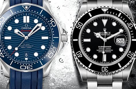 omega seamaster vs rolex